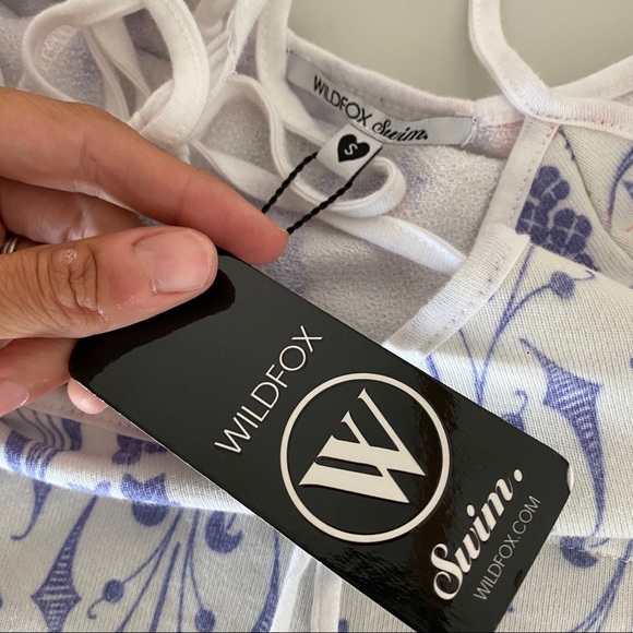 WildFox American Paisley swim romper - Picture 5 of 8